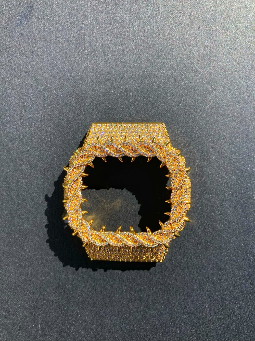 ✨ Moissanite G-Shock Upgrade Bezel 💎 GRA Certificate Included ✨